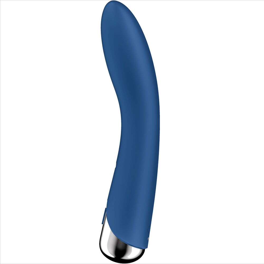 SATISFYER - SPINNING VIBE 1 G-PUNT ROTERENDE VIBRATOR BLAUW