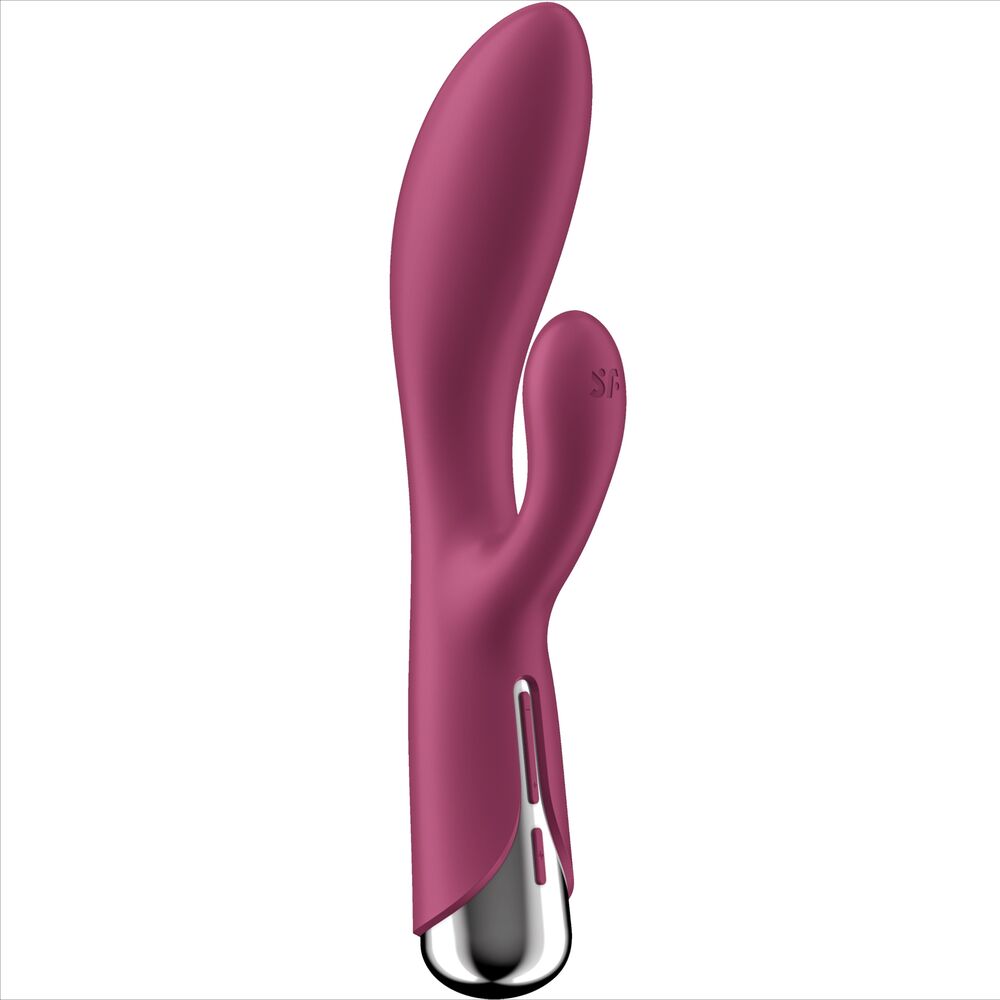 SATISFYER - SPINNING RABBIT 1 CLITORIS- EN G-PUNT STIMULATIE ROOD