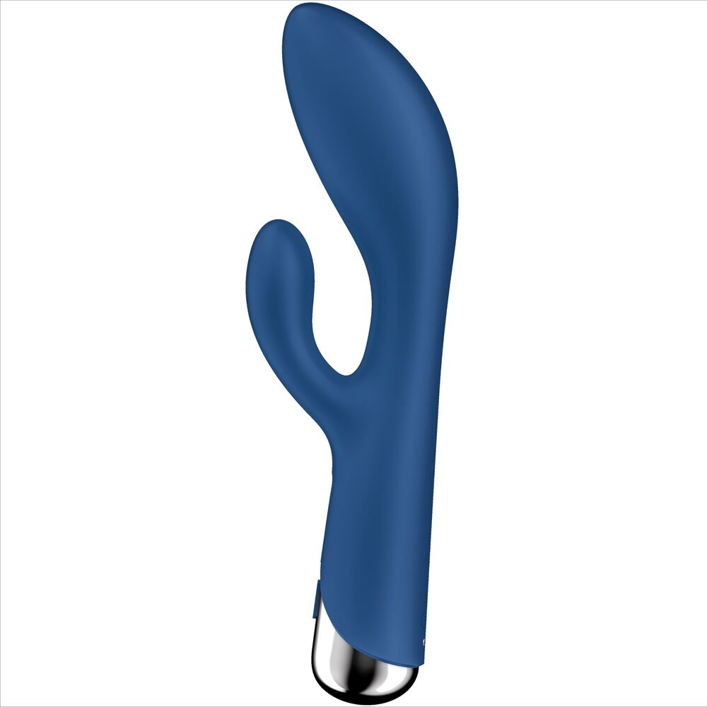 SATISFYER - SPINNING RABBIT 1 KLITORIS EN G-PUNT STIMULATIE BLAUW