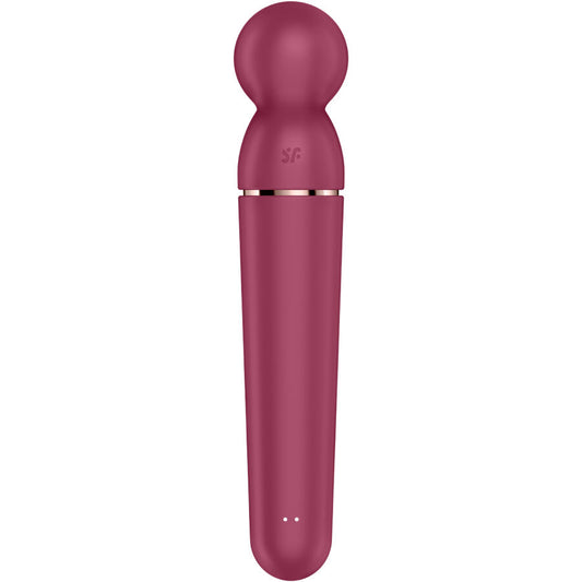 SATISFYER - PLANET WAND-ER VIBRERENDE MASSAGER BERRY