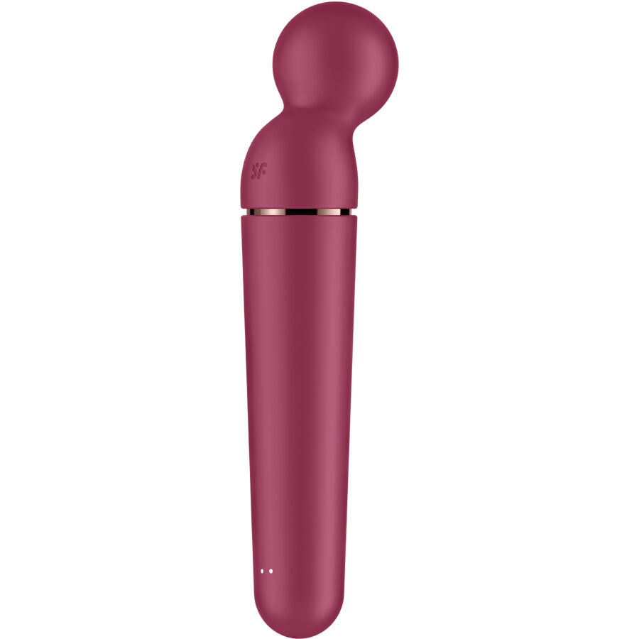 SATISFYER - PLANET WAND-ER VIBRERENDE MASSAGER BERRY