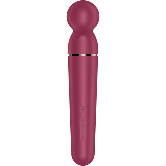 SATISFYER - PLANET WAND-ER VIBRERENDE MASSAGER BERRY