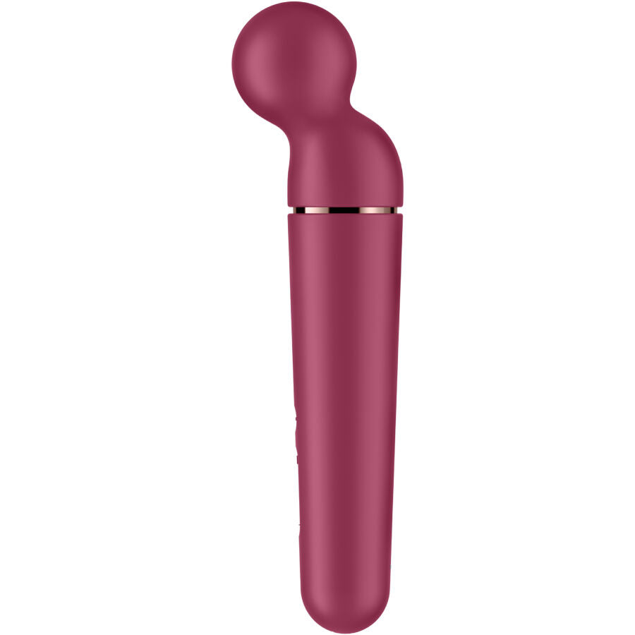 SATISFYER - PLANET WAND-ER VIBRERENDE MASSAGER BERRY