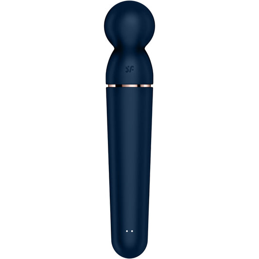 SATISFYER - PLANET WAND-ER VIBRATOR MASSAGEAPPARAAT BLAUW