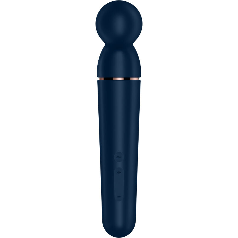 SATISFYER - PLANET WAND-ER VIBRATOR MASSAGEAPPARAAT BLAUW