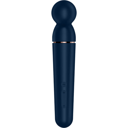 SATISFYER - PLANET WAND-ER VIBRATOR MASSAGEAPPARAAT BLAUW