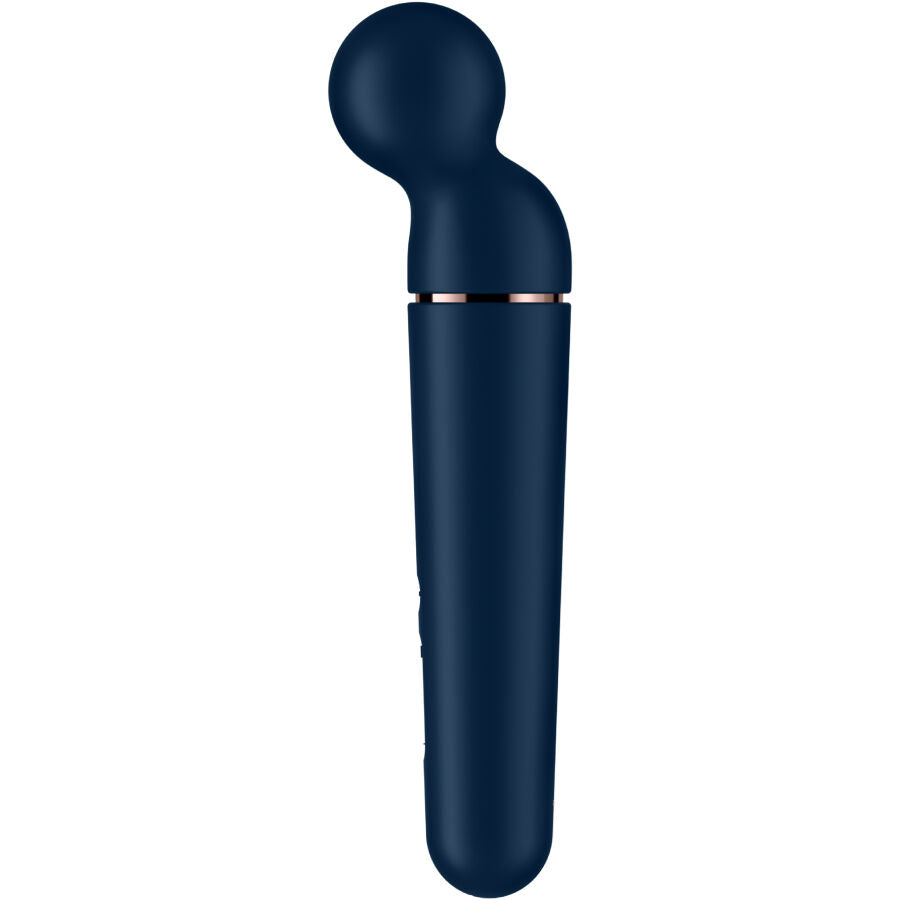 SATISFYER - PLANET WAND-ER VIBRATOR MASSAGEAPPARAAT BLAUW