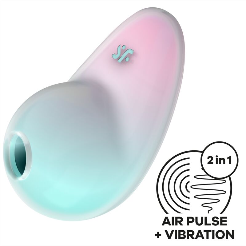 SATISFYER - PIXIE DUST BLAUW AIR PULSE STIMULATOR