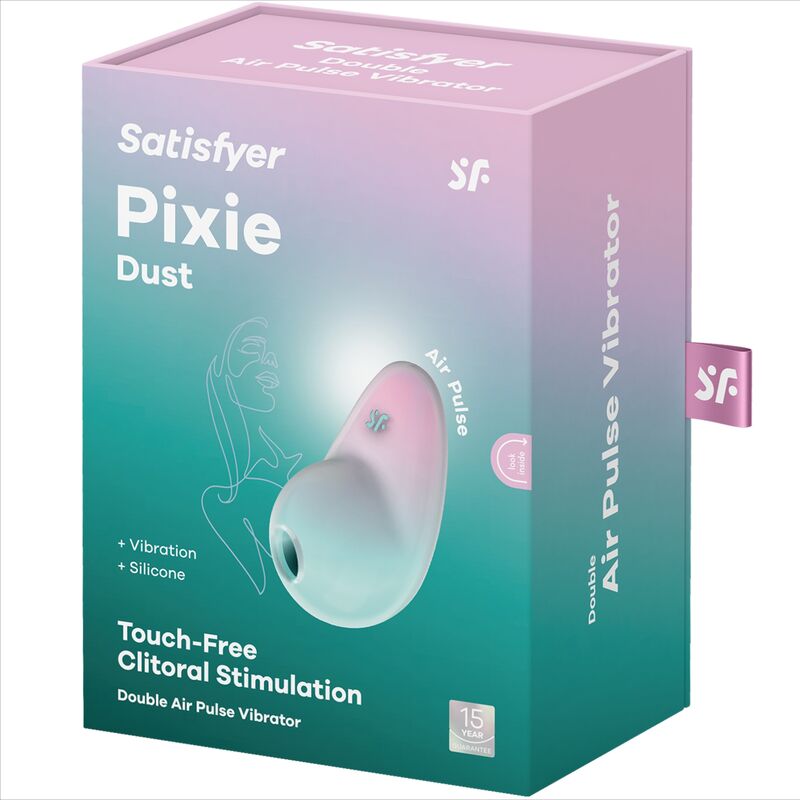 SATISFYER - PIXIE DUST BLAUW AIR PULSE STIMULATOR