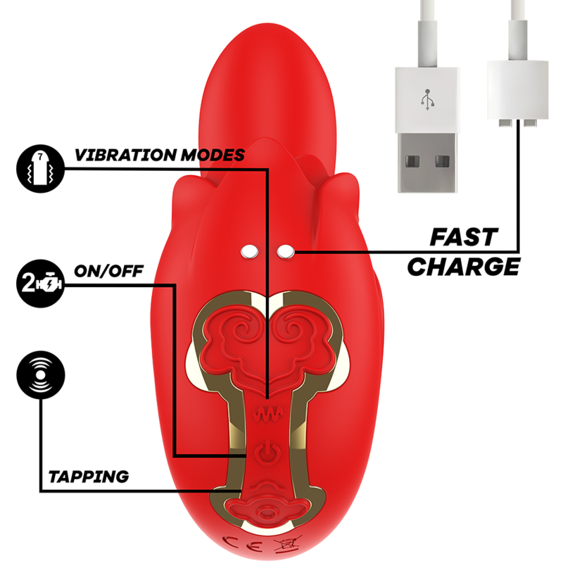 MIA - SELENA STIMULATOR TRILLEND + TIKKEND ROOD