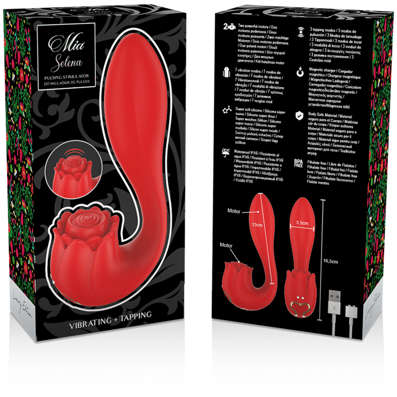 MIA - SELENA STIMULATOR TRILLEND + TIKKEND ROOD