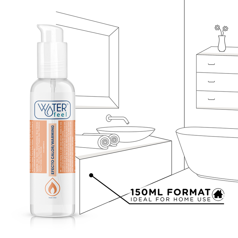 WATERFEEL - GLIJMIDDEL MET WARMTÉEFFECT 150 ML