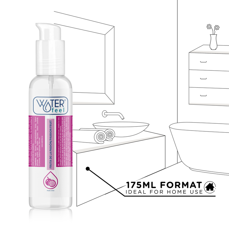 WATERFEEL - GLIJMIDDEL OP WATERBASIS MET PASSIEVRUCHT 175 ML