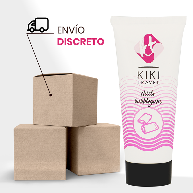KIKÍ TRAVEL - BUBBLEGUM GLIJMIDDEL 50 ML