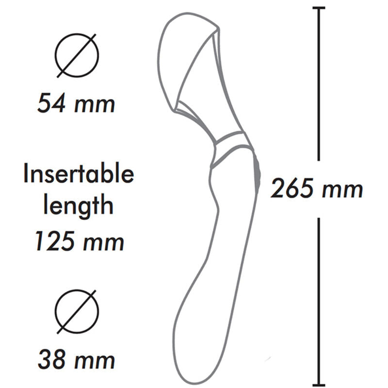 SHUNGA - ZOA INTIMATE MASSAGER ZWART