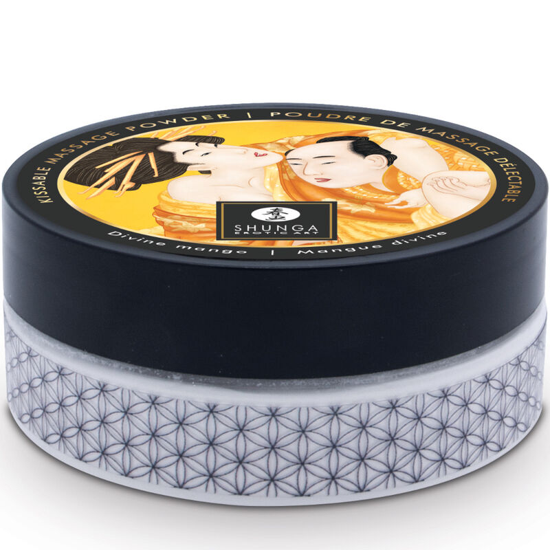 SHUNGA - EETBARE MASSAGEPOEDER KIT MANGO