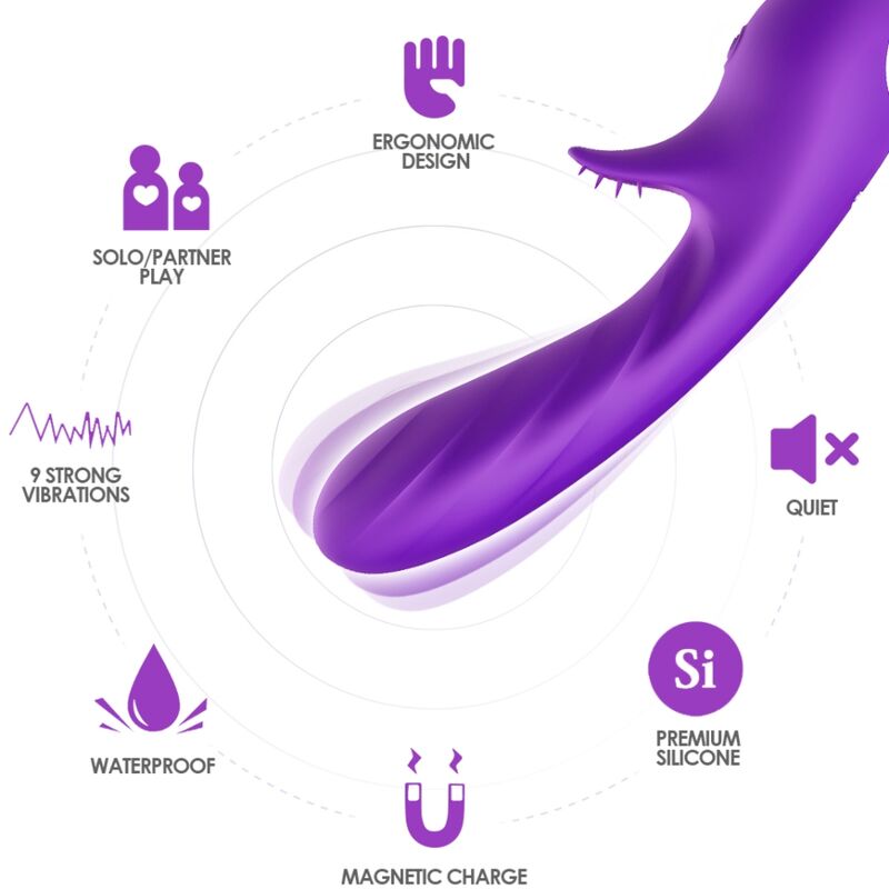 ARMONY - ROMANCE VIBRATOR MET STIMULATOR PAARS