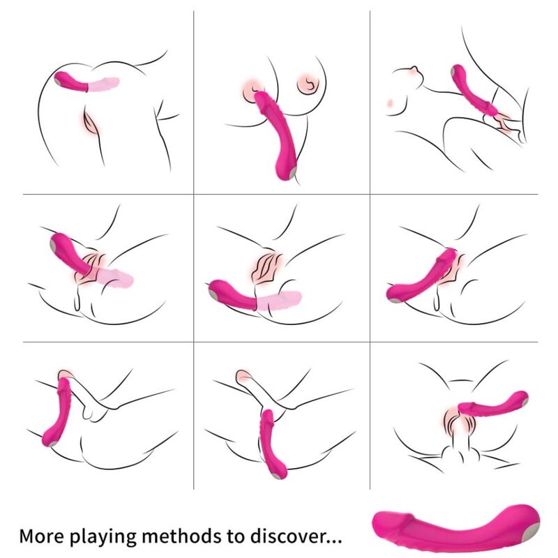 ARMONY - DILDO VIBRATOR G-PLEK SILICONE PAARS