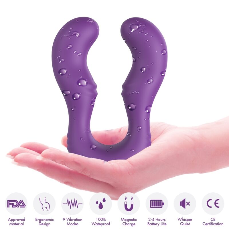 ARMONY - SERAPH VIBRATOR DUBBELE AFSTANDSBEDIENING PAARS