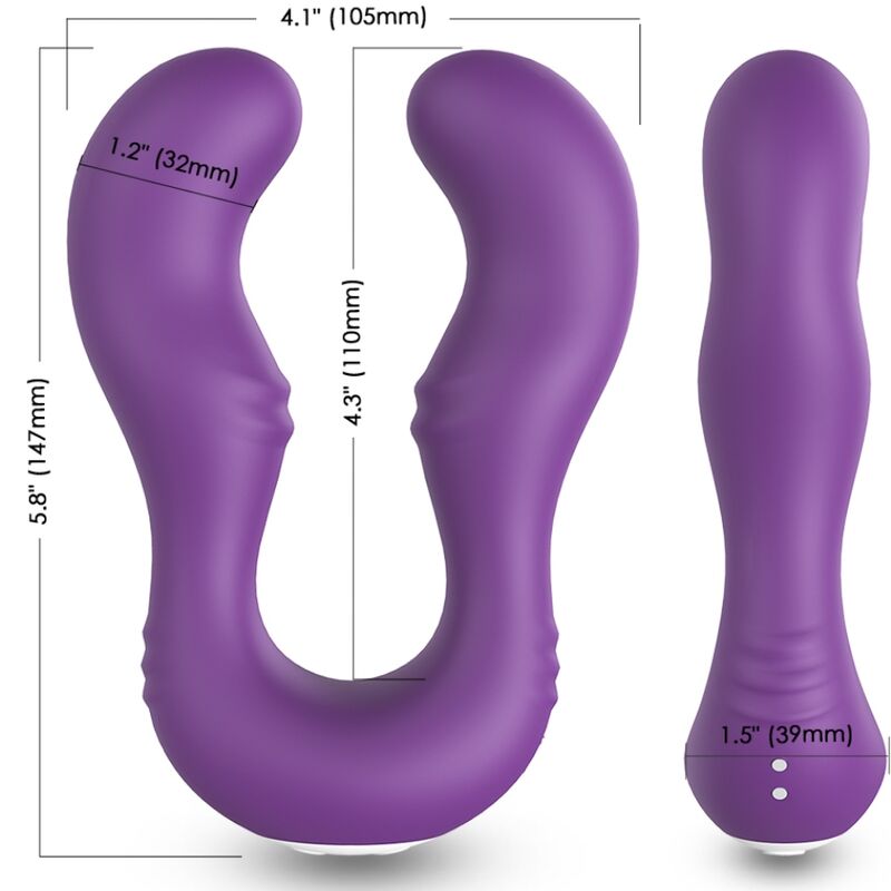 ARMONY - SERAPH VIBRATOR DUBBELE AFSTANDSBEDIENING PAARS