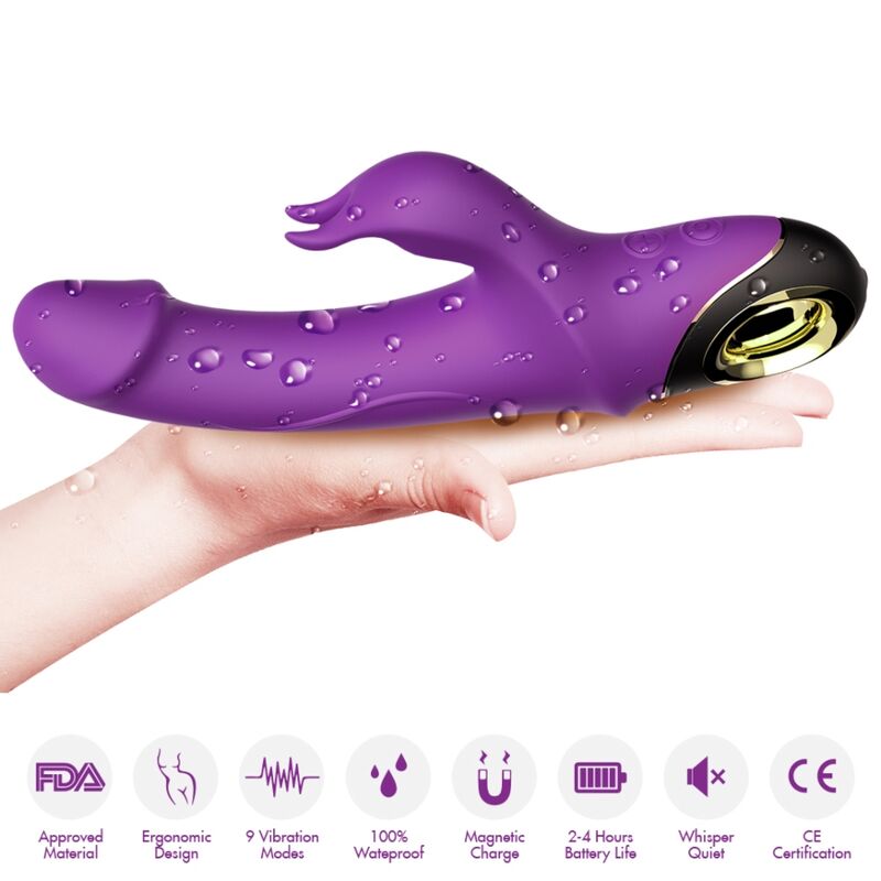 ARMONY - METEOR DILDO VIBRATOR KONIJN PAARS
