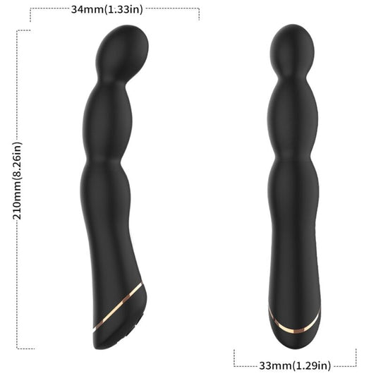 ARMONY - BAMBOE VIBRATOR VERSTELBAAR ZWART