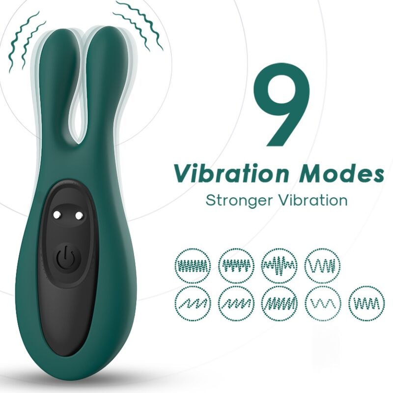 ARMONY - STIMULATOR & VIBRATOR KONIJN GROEN