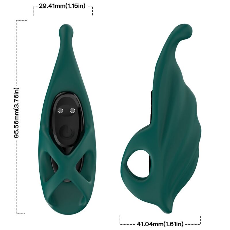 ARMONY - VINGERSTIMULATOR & VIBRATOR GROEN