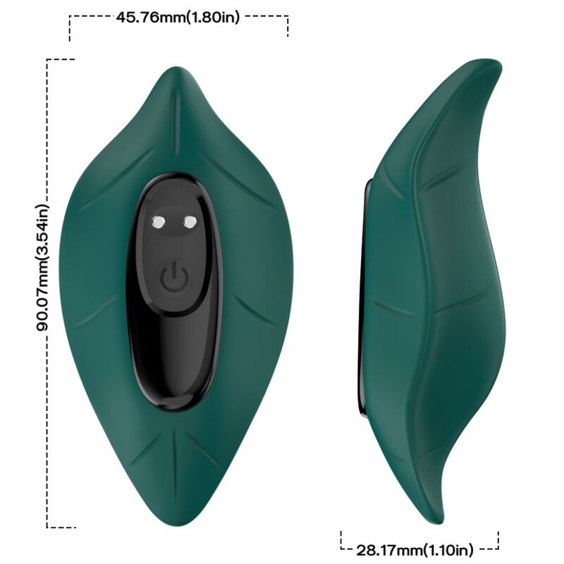 ARMONY - STIMULATOR & VIBRATOR AFSTANDSBEDIENING GROEN