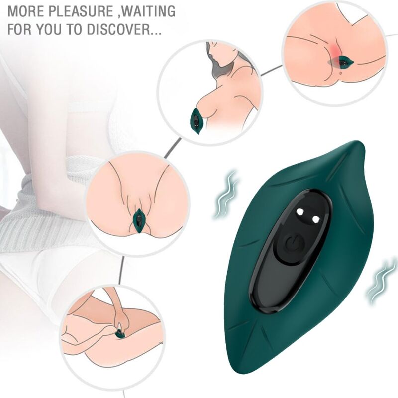 ARMONY - STIMULATOR & VIBRATOR AFSTANDSBEDIENING GROEN