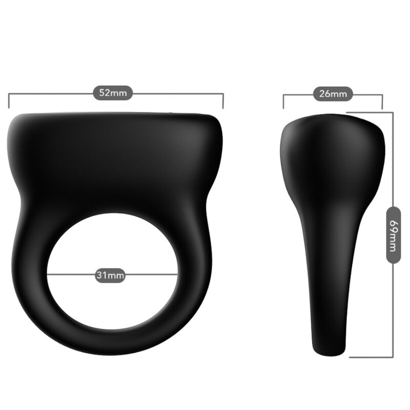 ARMONY - RINGVIBRATOR ZWART