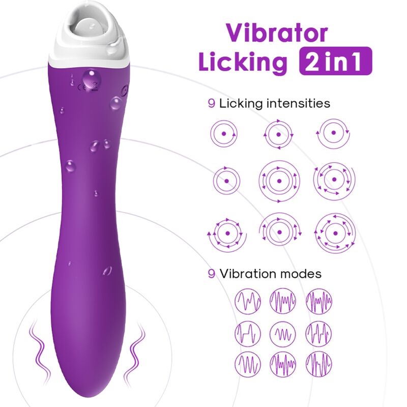 ARMONY - FAIRYLAND LIKKENDE VIBRERENDE CLITORIS & VIBRATOR PAARS