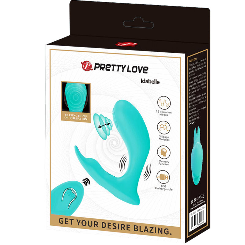 PRETTY LOVE - IDABELLE TRILLING & PULSATIE AFSTANDSBEDIENING BLAUW