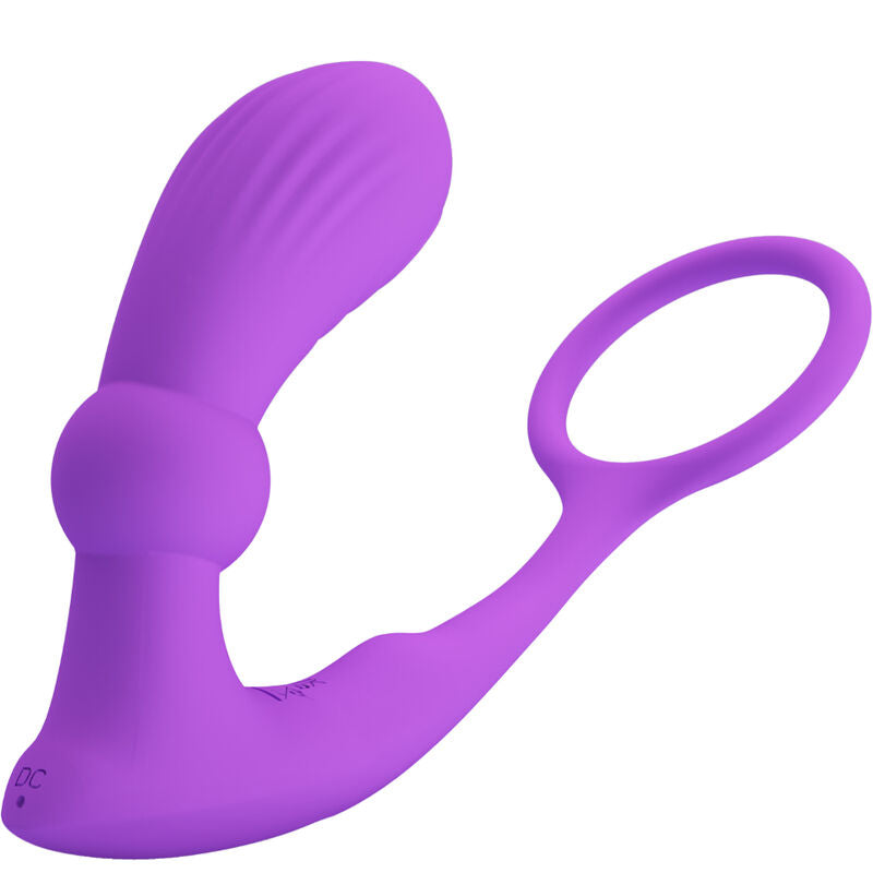 PRETTY LOVE - WARREN VIOLET ANAALRING EN VIBRATOR