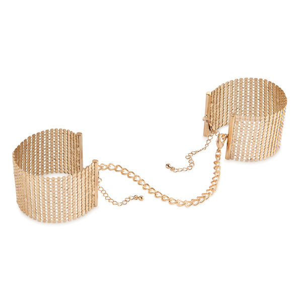 BIJOUX - DÉSIR MÉTALLIQUE GOUDEN METALEN MESH HANDBOEIEN
