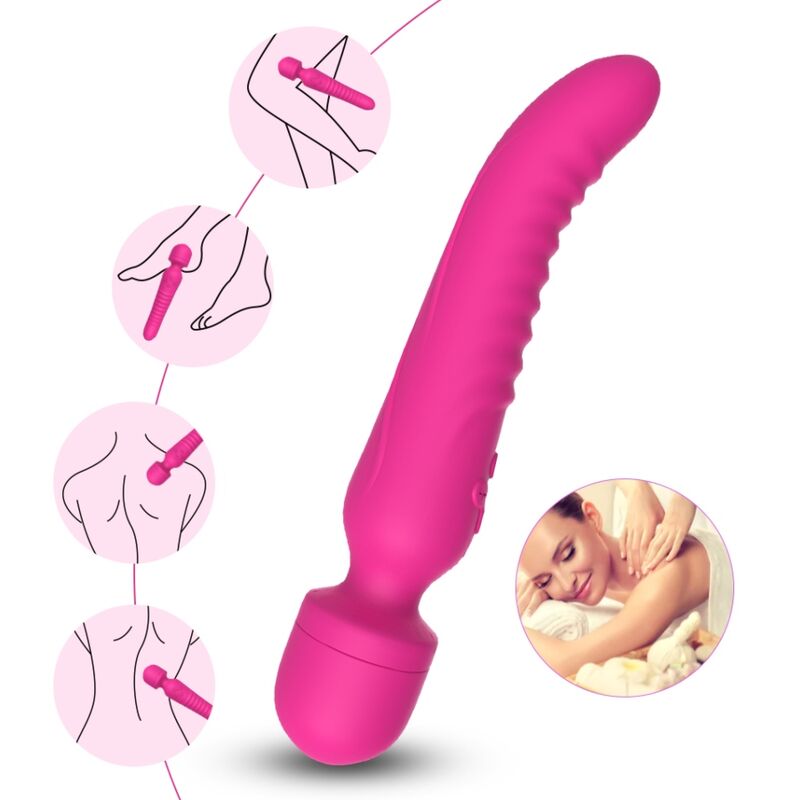 ARMONY - MISSIE MASSAGER & VIBRATOR MET WARMTEDEFECT FUCHSIA