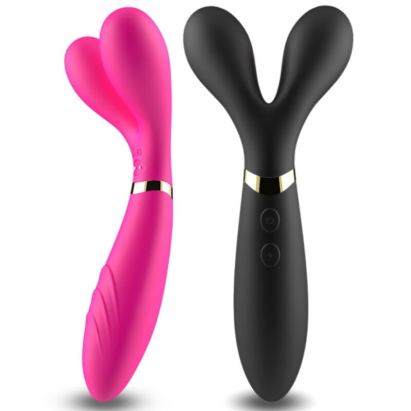 ARMONY - Y-WAND MASSAGER & VIBRATOR DUBBELE KOP ZWART