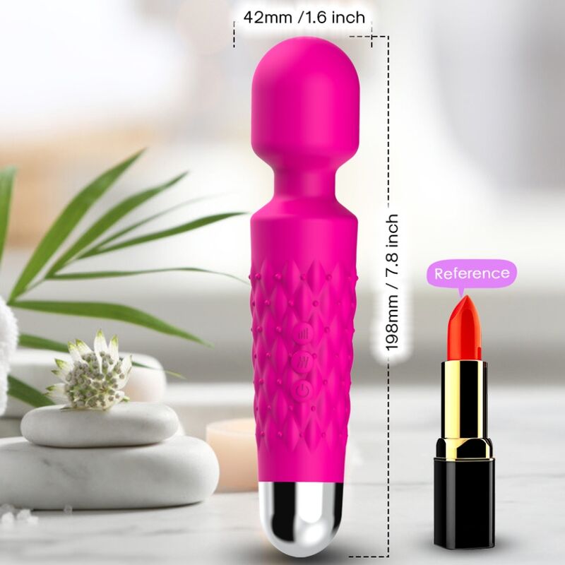 ARMONY - POSTMAN MASSAGER & VIBRATOR SUPER FLEXIBELE KOP FUCHSIA