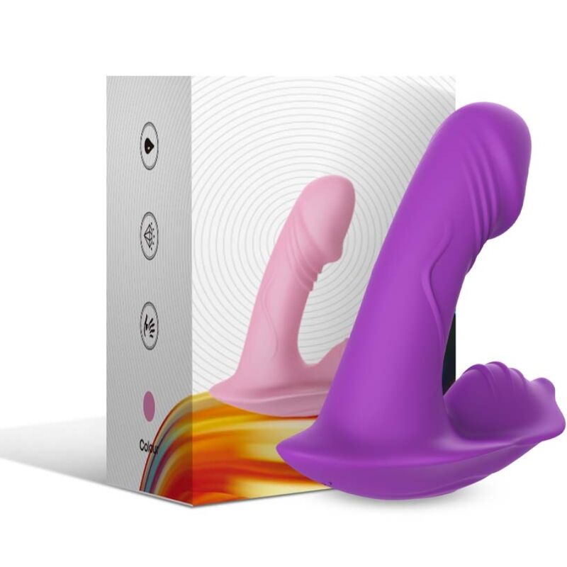 ARMONY - FLUISTERVIBRATOR INBRENGBAAR AFSTANDSBEDIENING PAARS