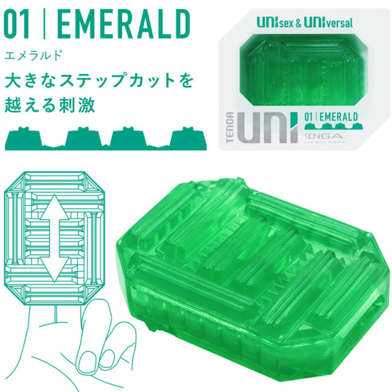 TENGA - UNI VARIETY MASTURBATOR THIMBLE PACK 4 STUKS