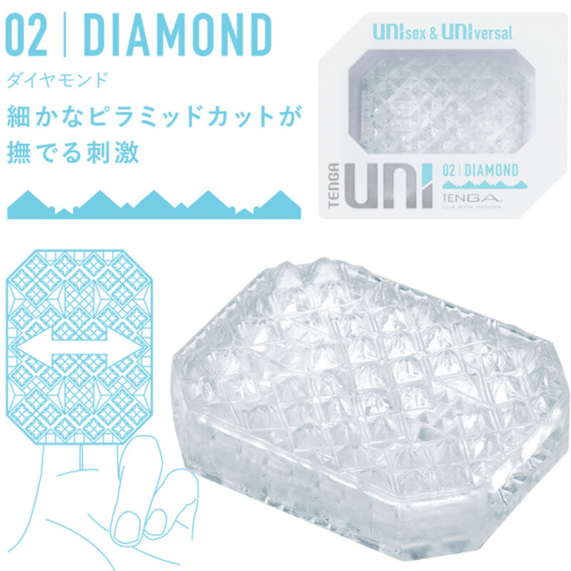 TENGA - UNI VARIETY MASTURBATOR THIMBLE PACK 4 STUKS