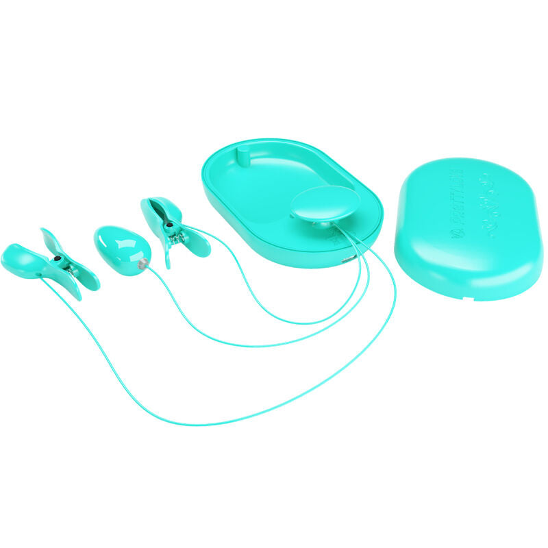 PRETTY LOVE - VERRASSINGSBOX BLAUWE ELEKTROSTIMULATIE PINCET