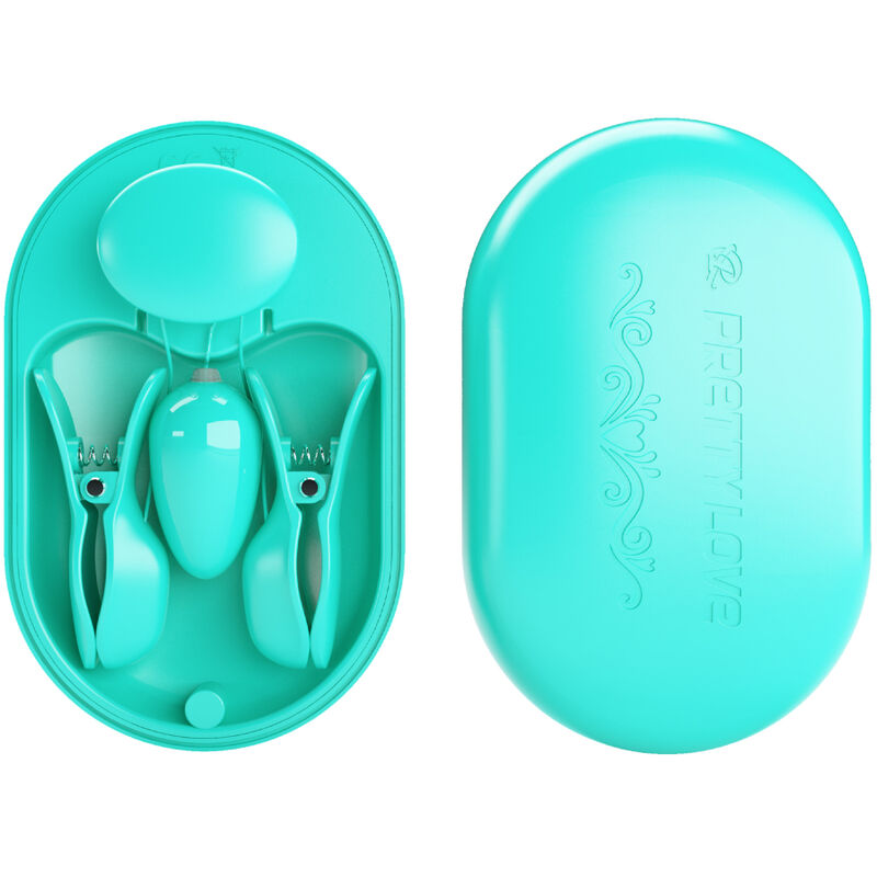 PRETTY LOVE - VERRASSINGSBOX BLAUWE ELEKTROSTIMULATIE PINCET