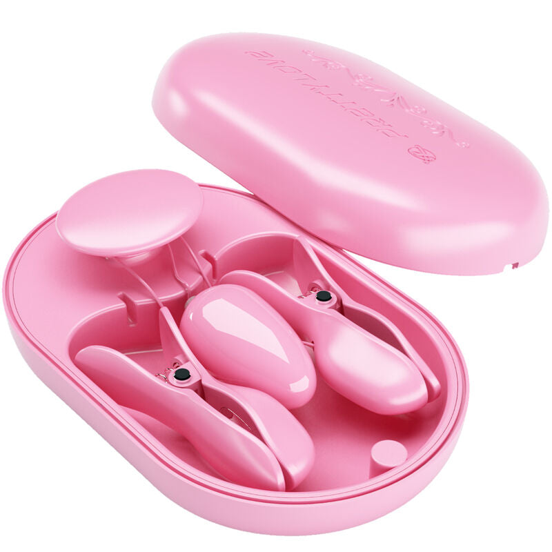 PRETTY LOVE - VERRASSINGSBOX ROZE ELEKTROSTIMULATIETANG
