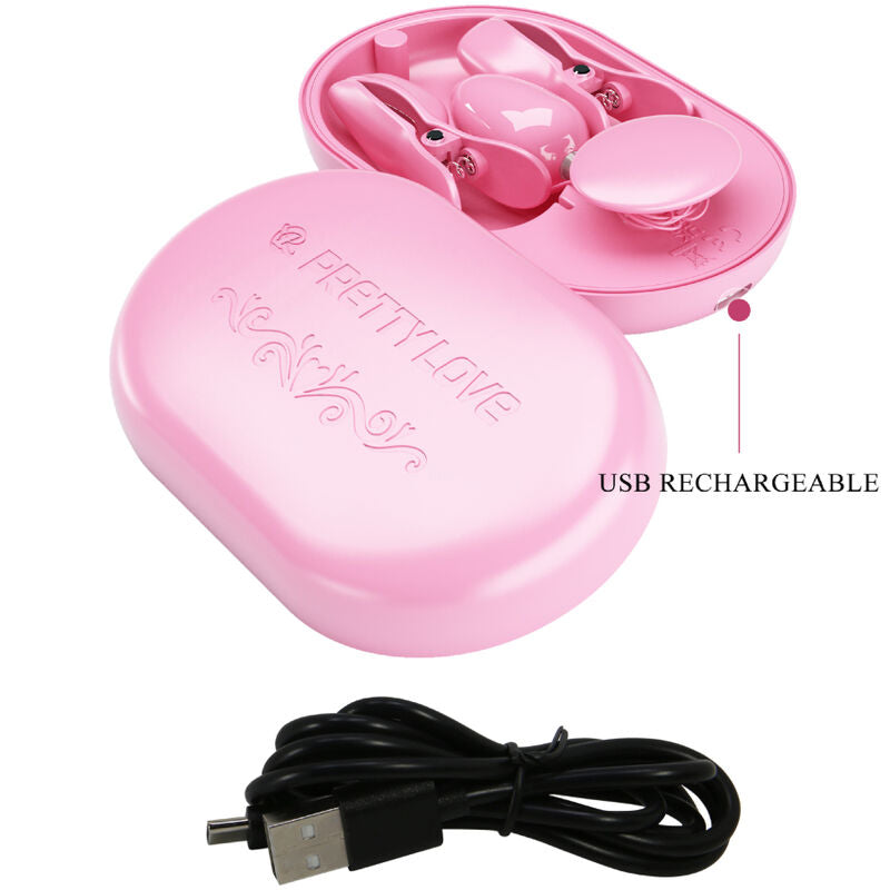PRETTY LOVE - VERRASSINGSBOX ROZE ELEKTROSTIMULATIETANG