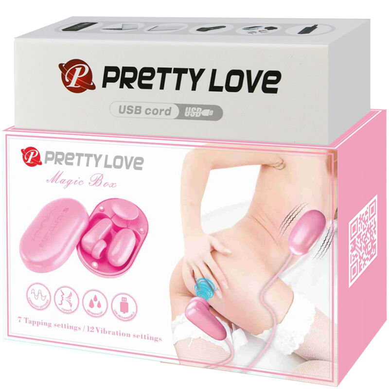 PRETTY LOVE - MAGIC BOX TRILLENDE KOGEL & ROZE STIMULATOR