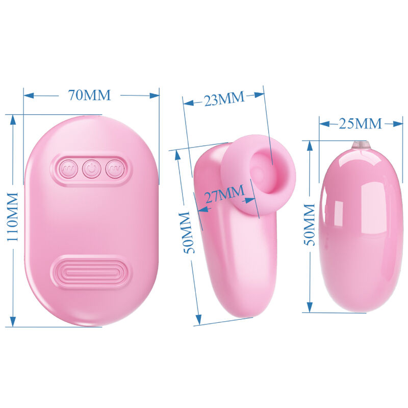 PRETTY LOVE - MAGIC BOX TRILLENDE KOGEL & ROZE STIMULATOR