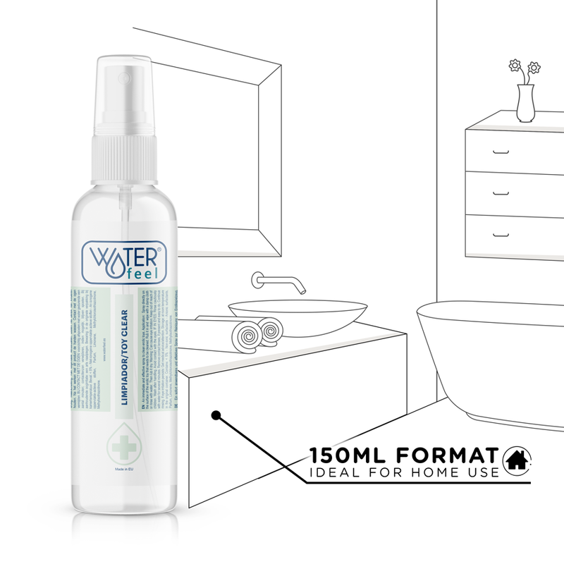 WATERFEEL - STERIELE SPEELGOEDREINIGER 150 ML