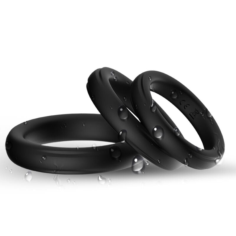 ARMONY - TRIPLE SILICONENRING LICHTGEVEND