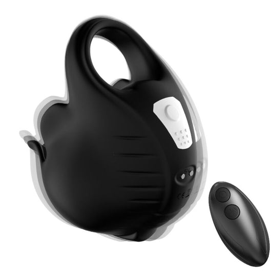 ARMONY - OPZUIG VIBRATOR RING AFSTANDSBEDIENING ZWART